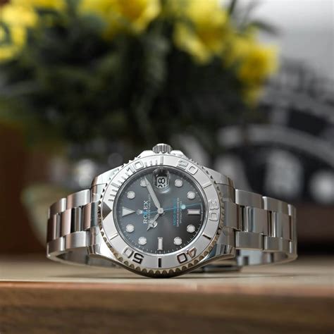 price rolex yacht master 37|rolex yacht master 37 rhodium.